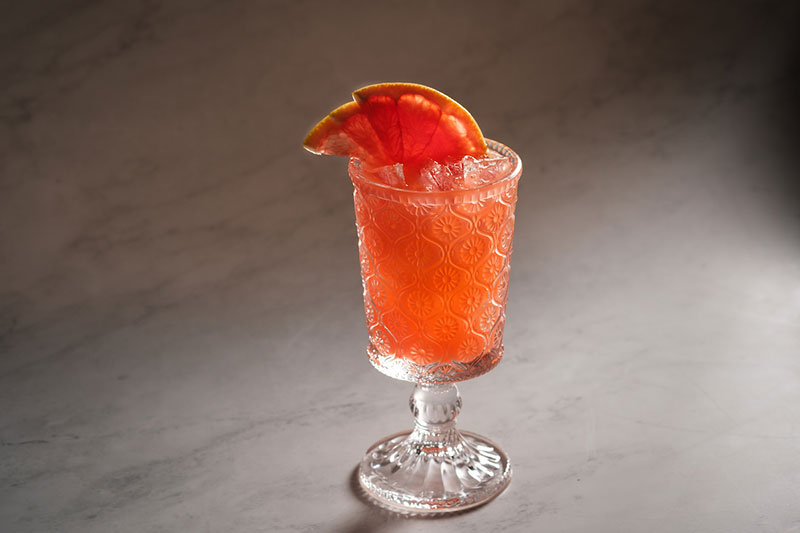 Image of orange Serliana craft cocktail